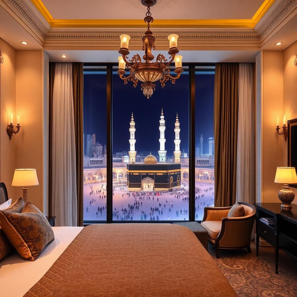 Hotel premium menghadap Kaabah