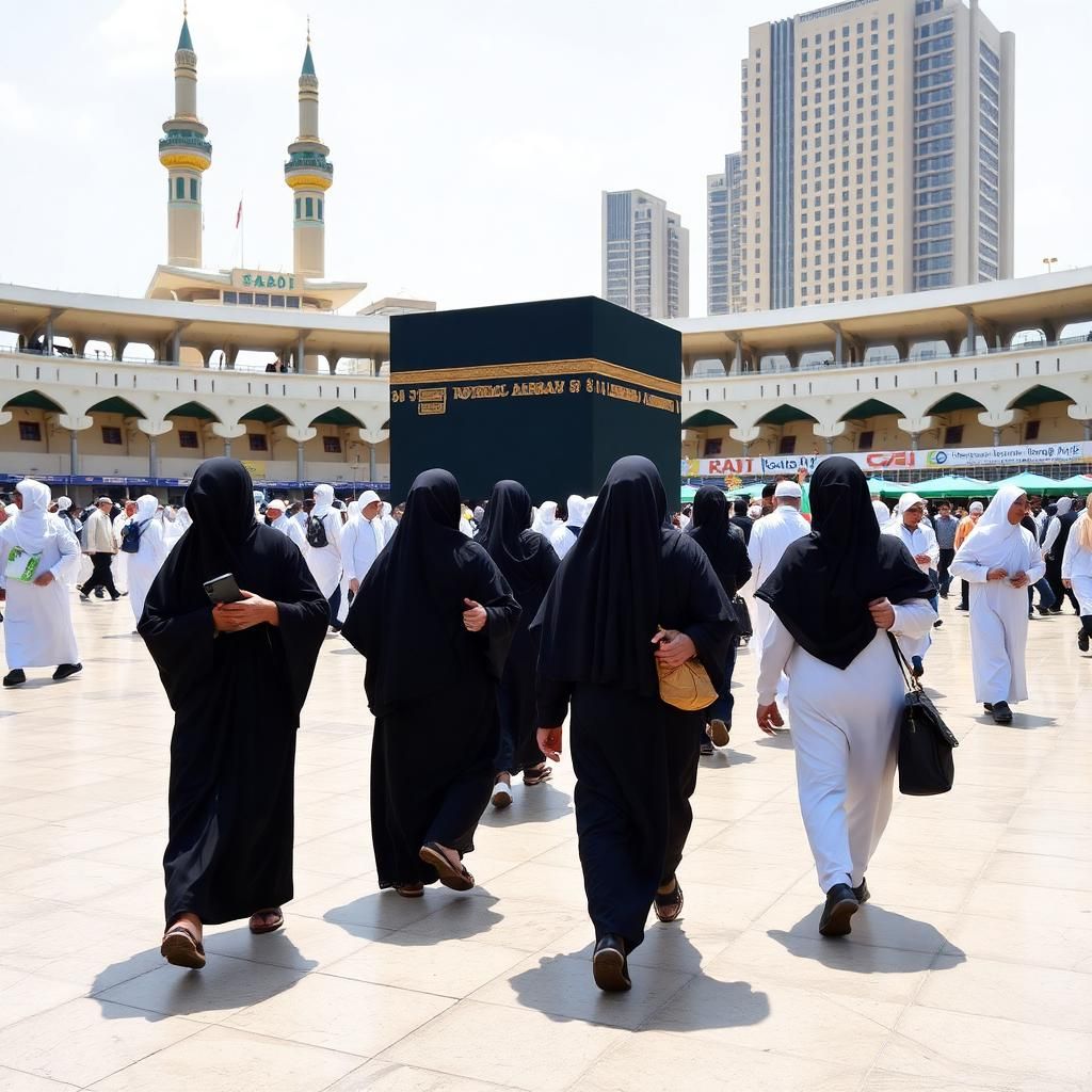 Jemaah di Masjidil Haram